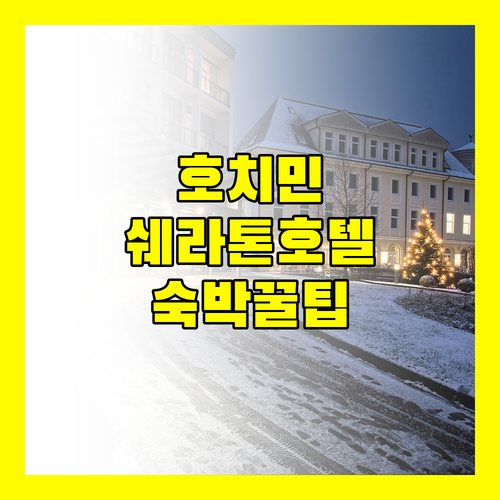 쉐라톤 사이공 호텔 & 타워스 완벽 분석! 숙박 후기부터 꿀팁까지!
