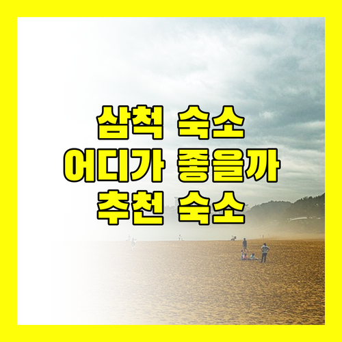 삼척 숙소 추천 NS 호스텔, 쏠비치, 쟈스민모텔, 넘버25호텔 완벽 비교!