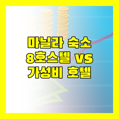 마닐라 숙소 고민 끝 깨끗하고 안전한 8호스텔, 가성비 올라 호스텔, 럭셔리 Swiss-Belhotel 비교 분석