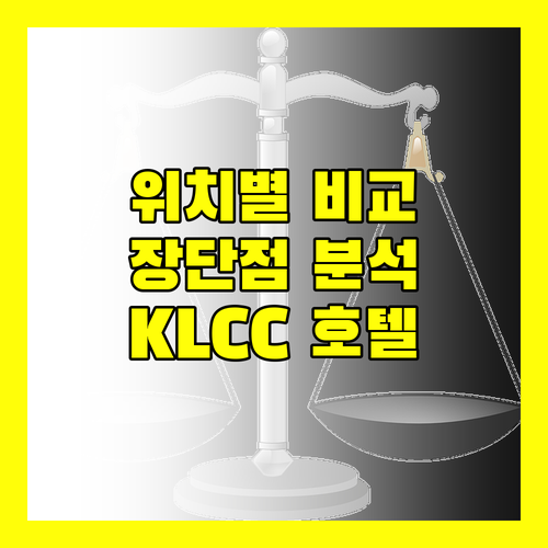 쿠알라룸푸르 호텔 어디로 가야 할까? Expressionz Suites KLCC 위치별 장단점 비교