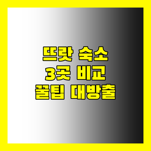 뜨랏 여행객 필독! 반림남 리조트, 트랏 센터 호텔, 코르 그란데 리조트 완벽 비교!