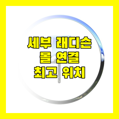 세부 래디슨 블루 호텔 완벽 분석! 몰과 연결, 최고의 위치!