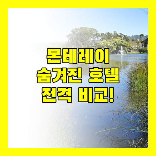 몬테레이 숨겨진 보석 같은 호텔 추천 카비아, 크리스탈, 감마, 트라보호텔 파헤치기