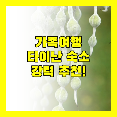 타이난 숙소 추천 가족 여행에 적합한 Just Sleep Tainan Hushan